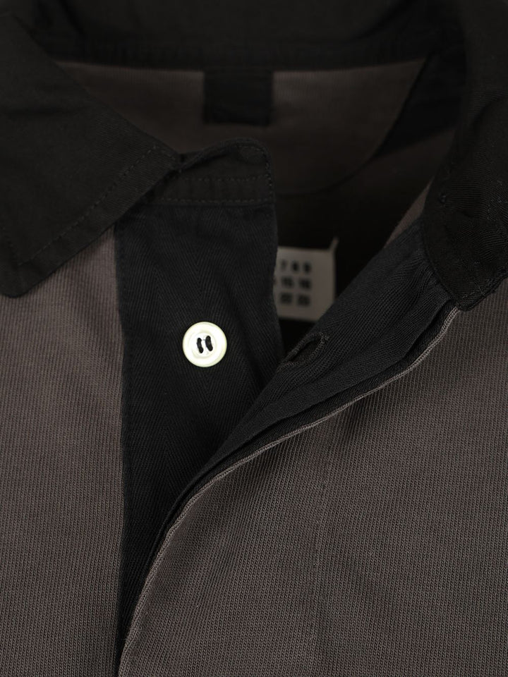 Maison Margiela Cotton Piqué Polo shirt - Grey | 768fd8616e97150aea74faedd657010ff13b067d