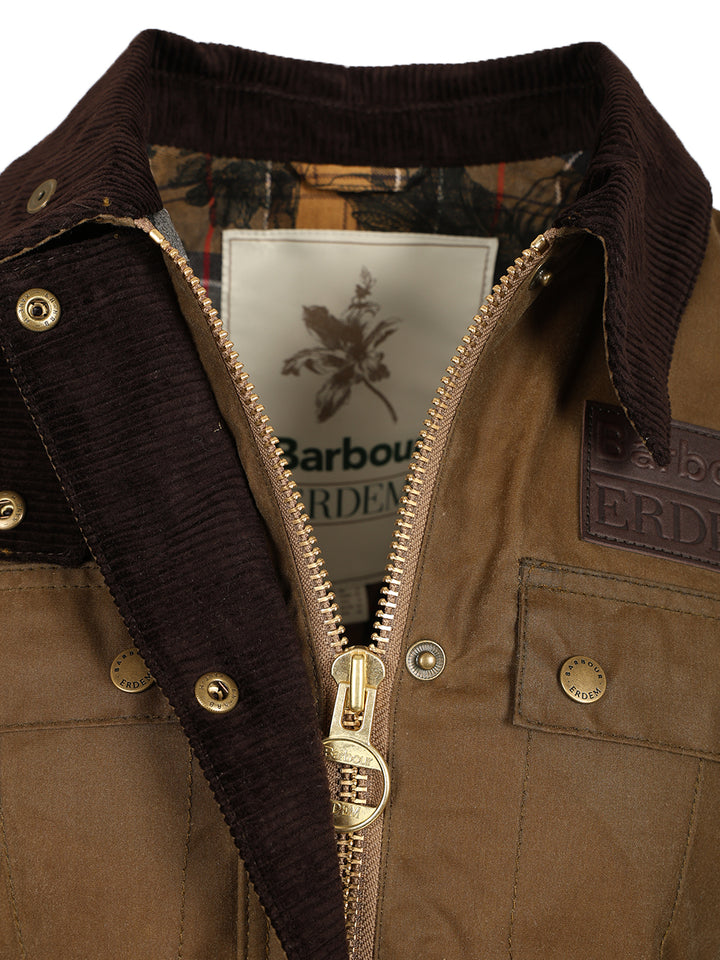 Baracuta X Barbour Barbour X Erdem Constance Waxed Jacket Giacche - Beige | 0a0b91fad5e8abb2b8526d76f1c42064810cb82d