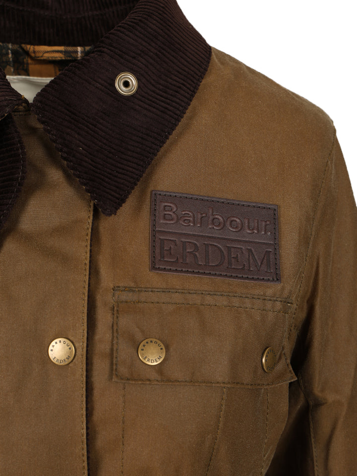 Baracuta X Barbour Barbour X Erdem Constance Waxed Jacket Giacche - Beige | e55464312054921df246df5537bc2f9474b3cc00