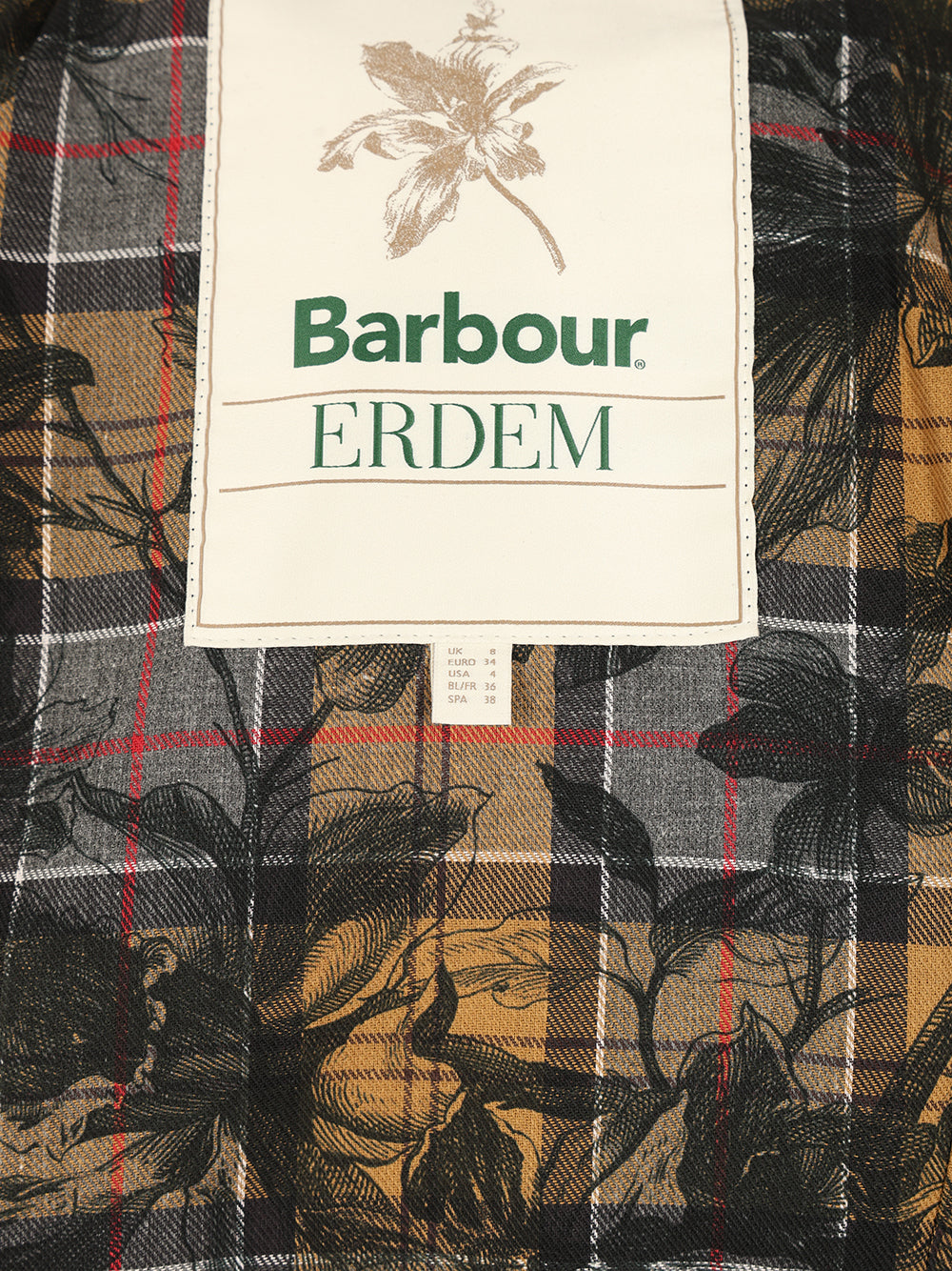 Baracuta X Barbour Barbour X Erdem Constance Waxed Jacket Giacche - Beige | 54b3b6e9c8db8a7150c10f252b04595104c2c59d