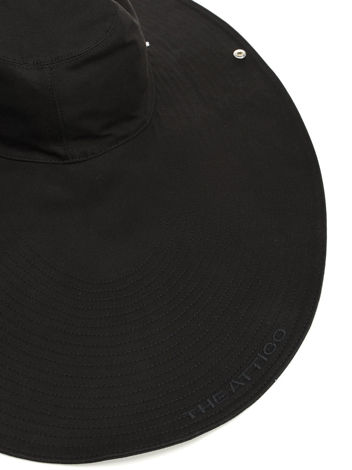 The Attico Texan Hat Cappelli - Nero | e9d26967687ee7affea63fc346ef0f2e6b37713a
