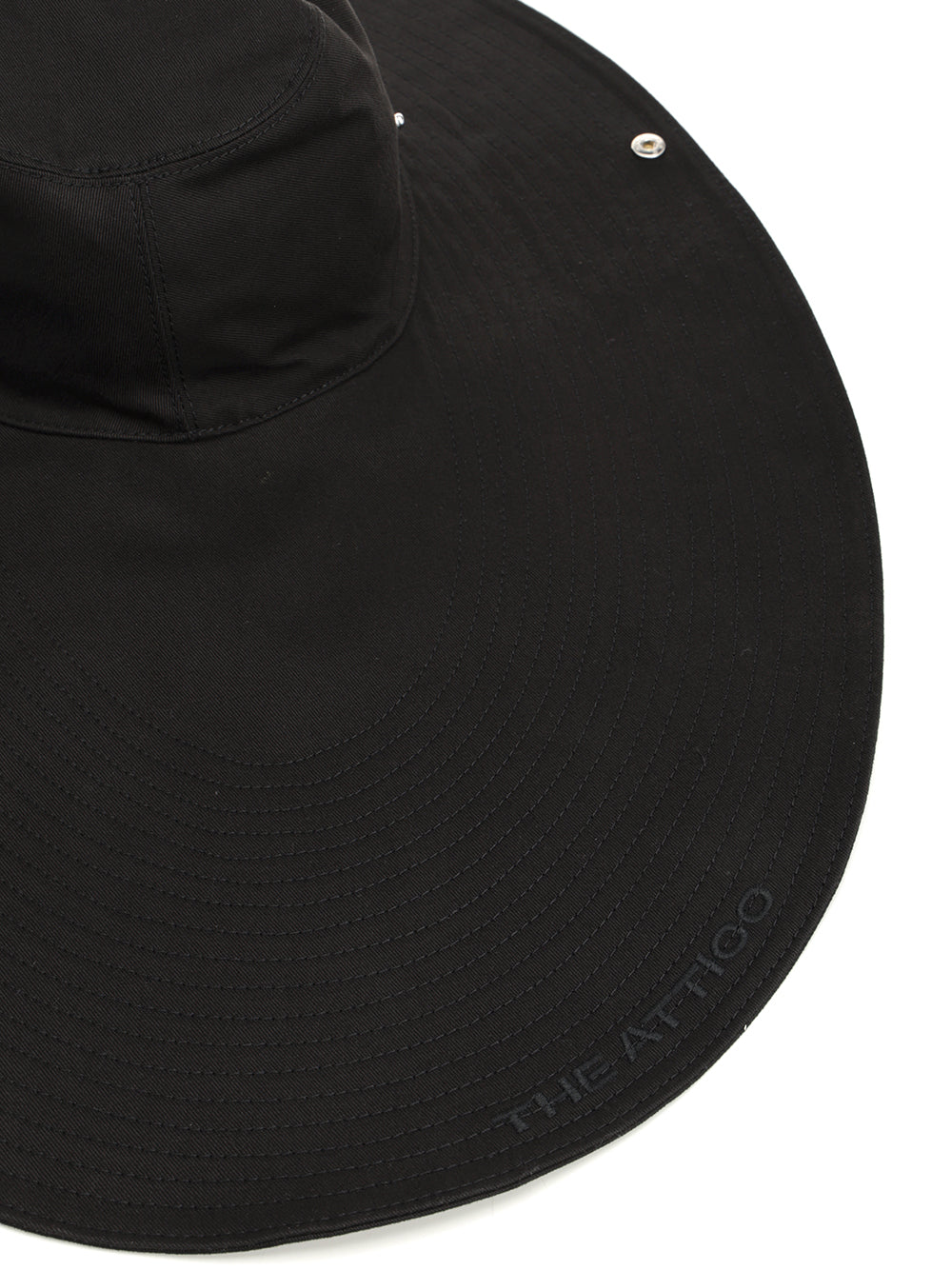The Attico Texan Hat Cappelli - Nero | e9d26967687ee7affea63fc346ef0f2e6b37713a