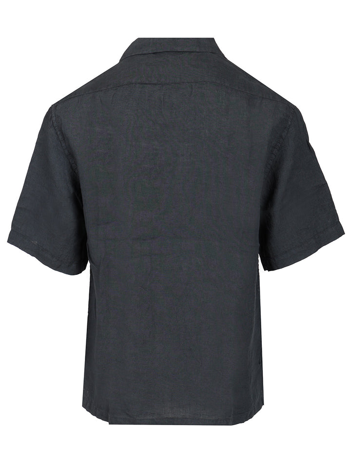 Barena Venezia Mola Linen Shirt Shirts - Blu | cba290e1c4069515fb11af40ee44c5ff75640144