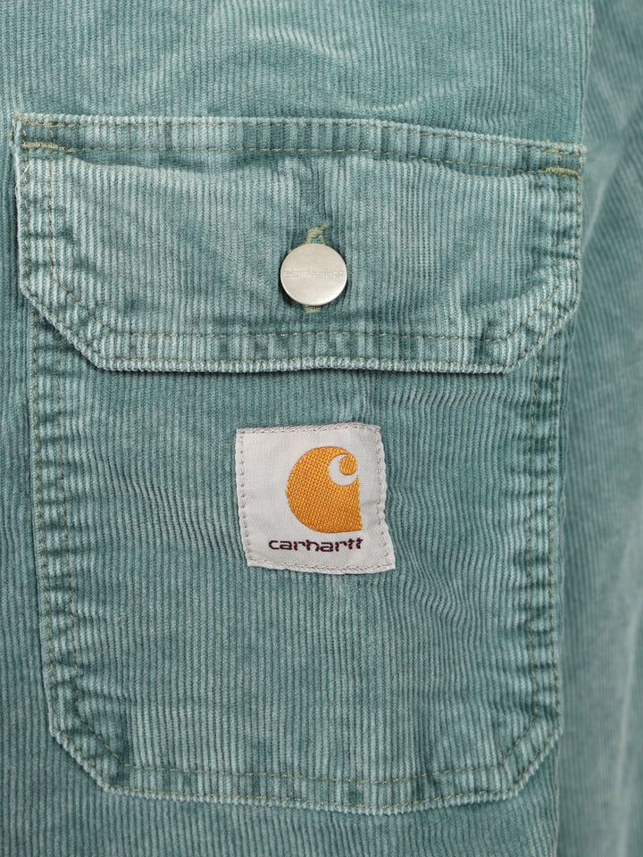 Carhartt Wip Reynold Shirts - Verde | feda5d8ea5720661cea914143d24dc2e19db56c9