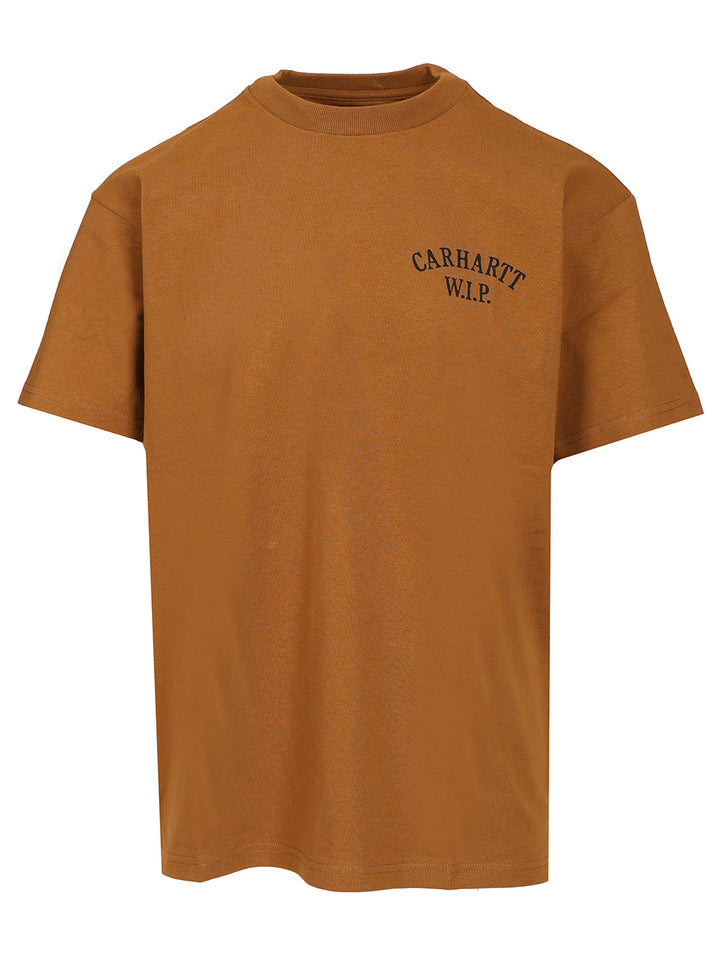 Carhartt Wip Organic Cotton T-Shirt - Marrone | 573879789e6d2bc22cbd463fad829f6d10c1b9fa