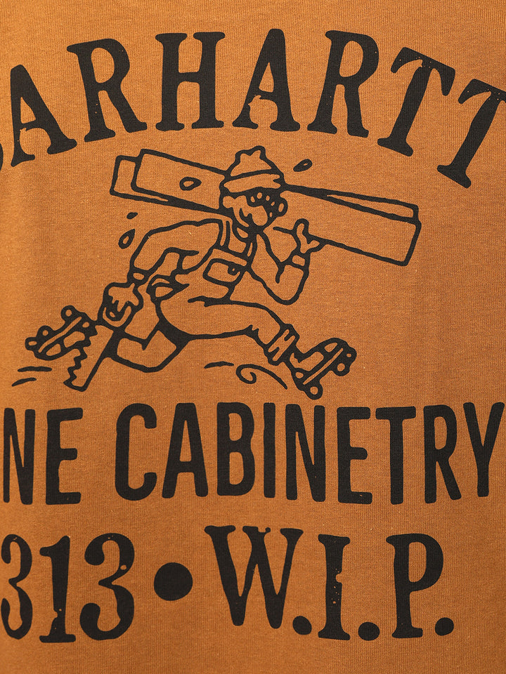Carhartt Wip Organic Cotton T-Shirt - Marrone | fd803711ef2cab22463082c7f5626ea873697abc