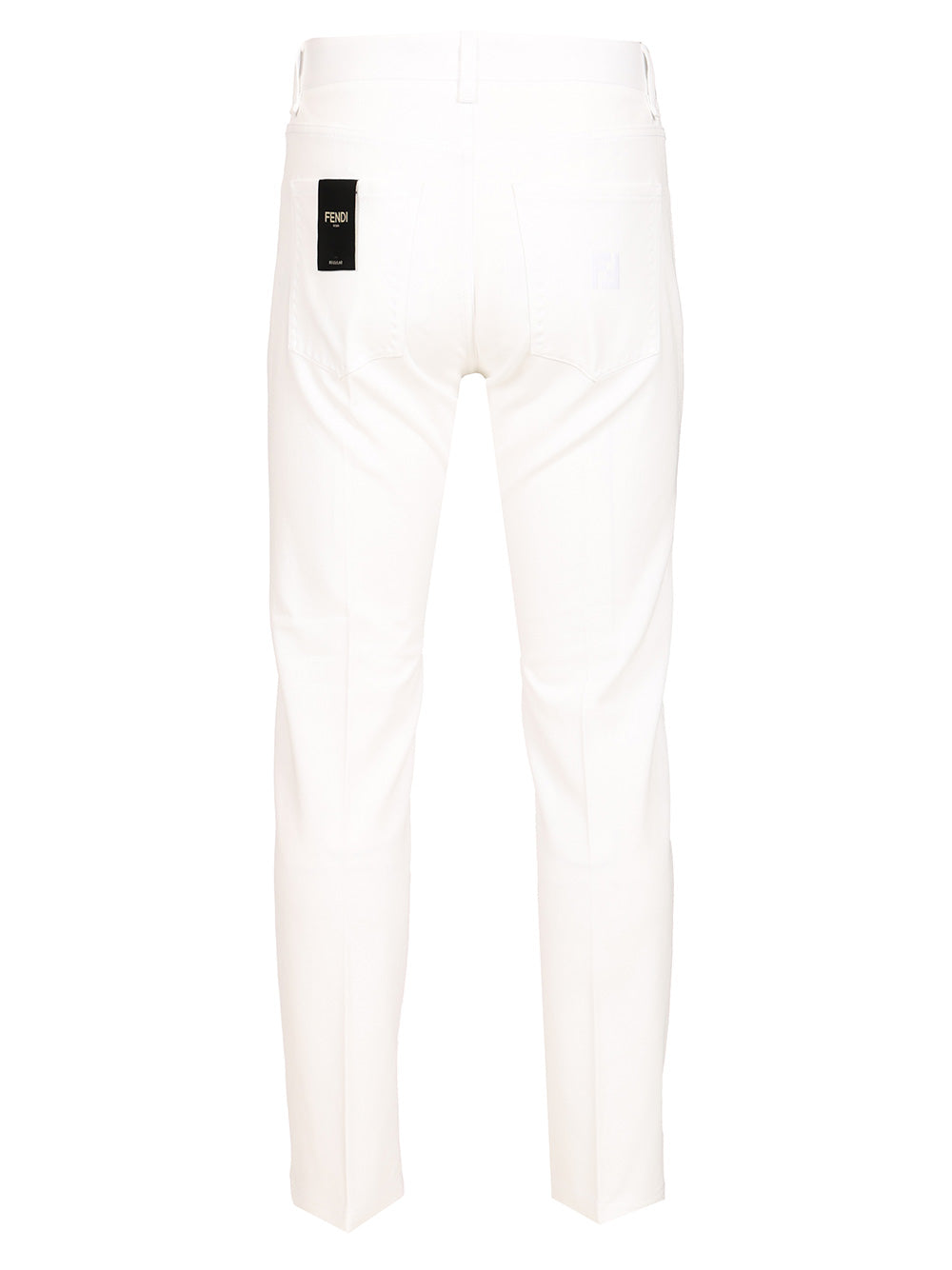 Fendi Selleria  Trousers Jeans - Bianco | b4c5b97904cac41f43a46e62fb4c70ac260a86e3