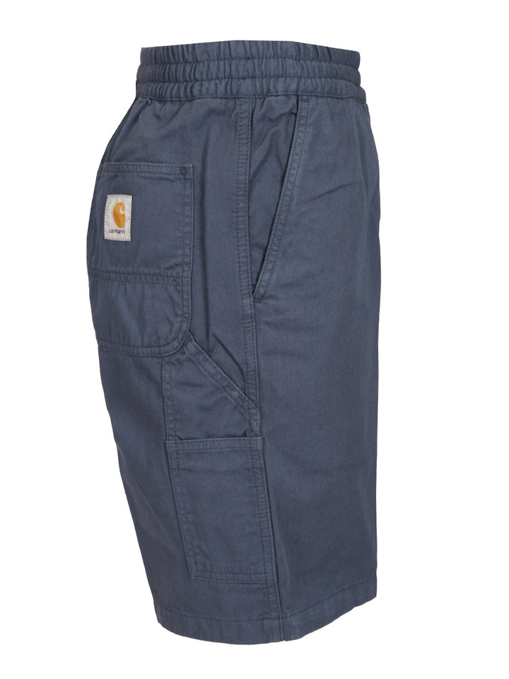 Carhartt Wip Flint Trousers - Blu | 55b964a94e15bd54d63a3dd0892a21c0b5b8d531