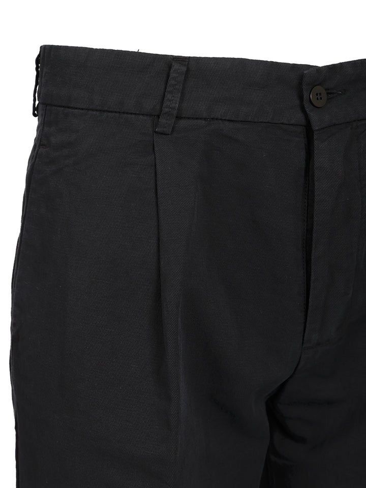 Original Vintage Linen And Cotton Trousers - Blu | e36b832de2a5bda6823e966d06bce56bc778805c