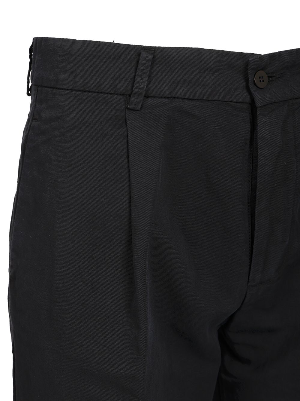Original Vintage Linen And Cotton Trousers - Blu | 8cce51e8ce47934cbc8aaebc0d5e698b1a41d340
