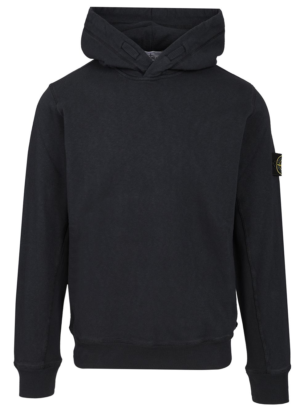 Stone Island Cotton Hoodie Sweatshirts - Blu | 97248bcad7038b7302bcb07aef9e5b0c756729ee