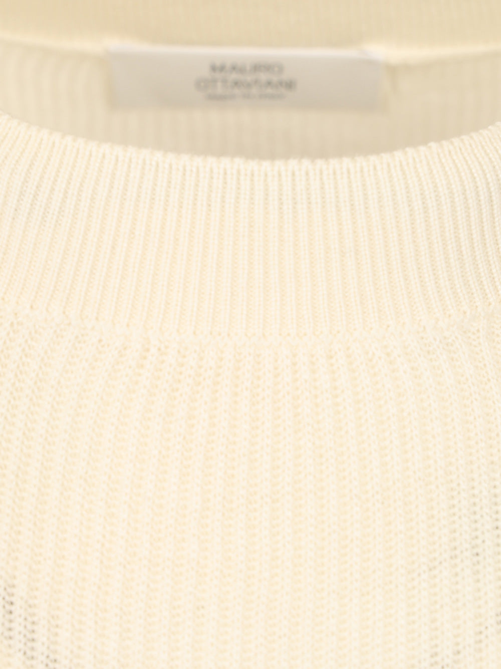 Mauro Ottaviani Ribbed T-Shirt - Bianco | 9bb61e20e0496b83787711c2ae3b4ad265afa8a8