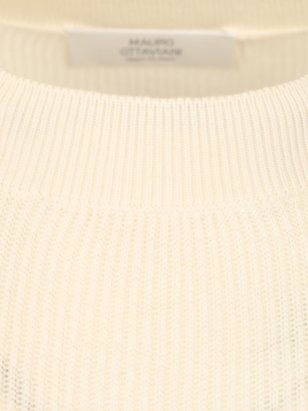 Mauro Ottaviani Ribbed T-Shirt - Bianco | 4d04fc899f512a3d122d093f40497470574e1159