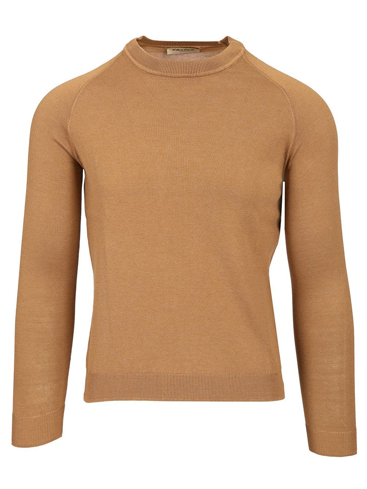 Al Duca D'Aosta 1902 Cotton Sweater Knitwear - Marrone | e0edc5d2ee5afe0ca85b38da6435c70e572b358f