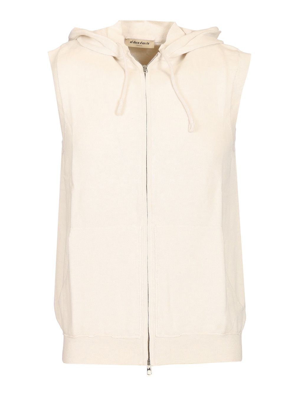 Al Duca D'Aosta 1902 Sleeveless Sweatshirt Knitwear - Bianco | b52524a700bd0641608c6637bbf55f2b3c35e9e5