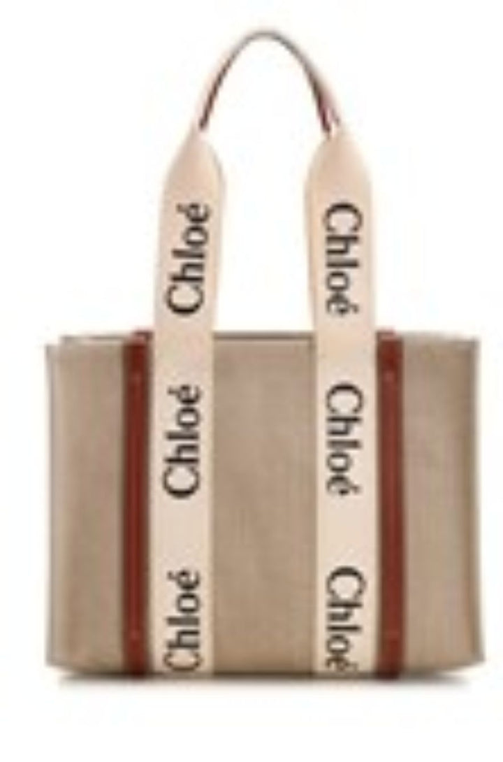 Chloe' Woody Handbags - Beige | 2855b98c508d4cc9e14cb92a0c3f4e9d9827ea0d
