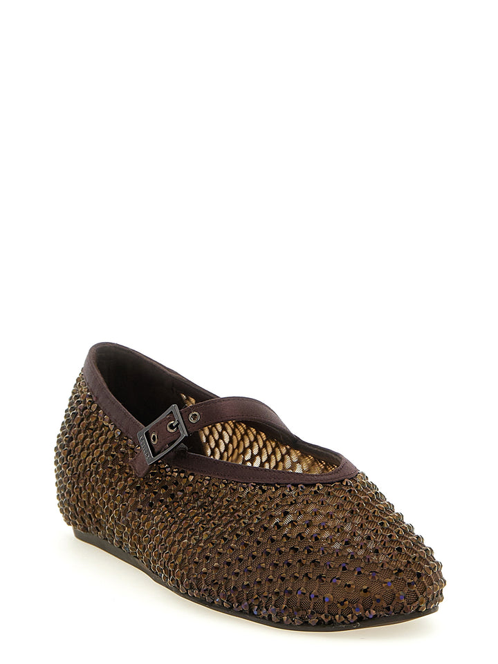 Le Silla Gilda Flat shoes - Marrone | 1f953365eb2d29bd35ac8a457f18860c0e66296d