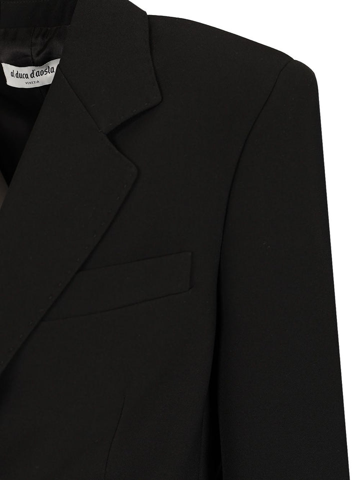 Al Duca D'Aosta Single-Breasted Blazer Giacche - Nero | 51630fb94c11f0a062b061425ded8eff445c3dd5
