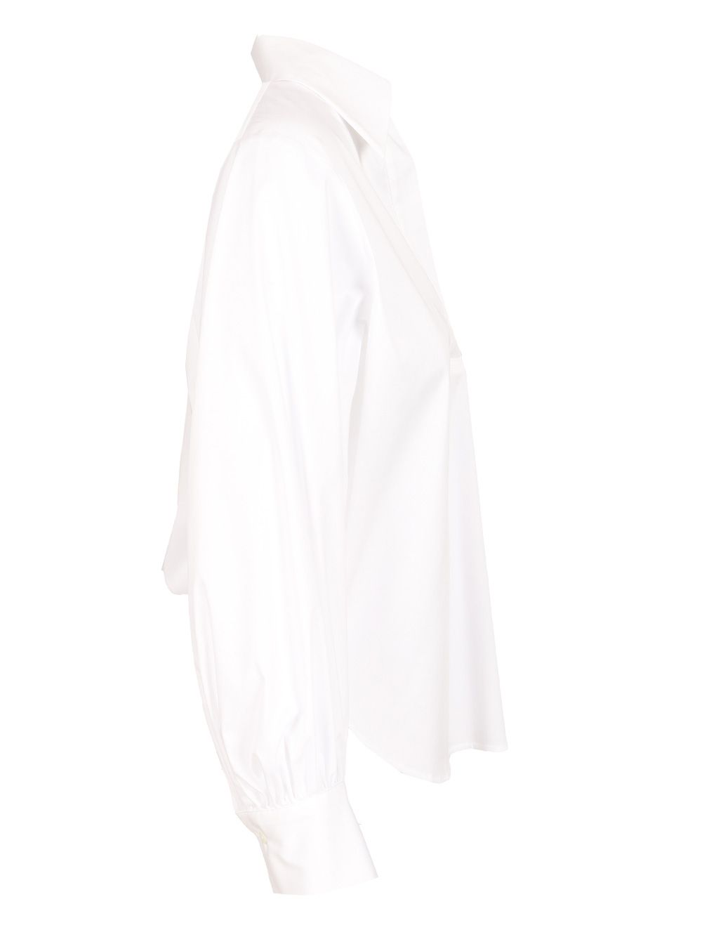 Al Duca D'Aosta Cotton V-Neck Top Top - Bianco | db2e8b12dc3c412fbf3438d59e06150bf55e5b9f