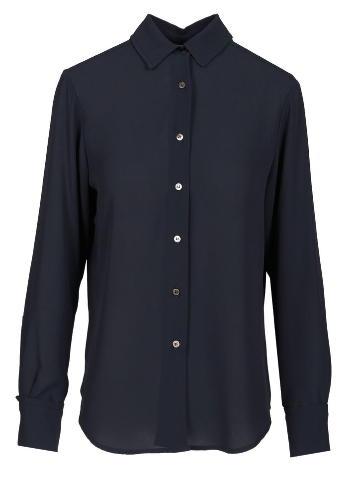 Al Duca D'Aosta Crepe Shirt Shirts - Blu | b7fa0ed43d106c92907a272e123b8fcf0e3a035e