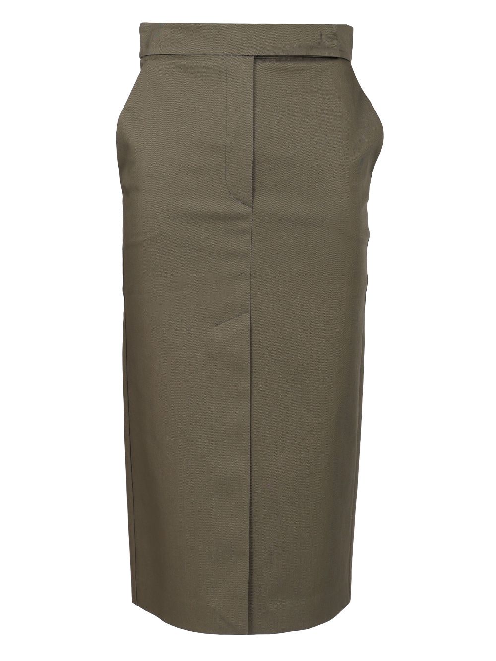 Al Duca D'Aosta Pencil Midi Skirt Gonne - Verde | 65320b8ce9ba265c9eff2b0a796756079480bb2b