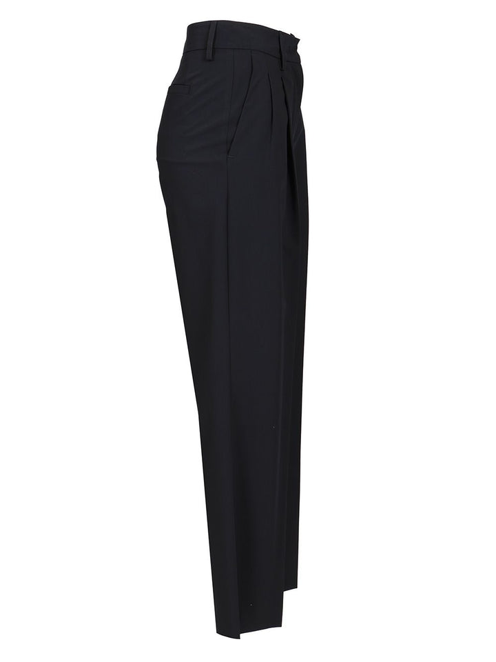 Al Duca D'Aosta Stretch Canvas Trousers - Blu | cbf610e253992c636fd48cb3dcd3b781f1b17adf