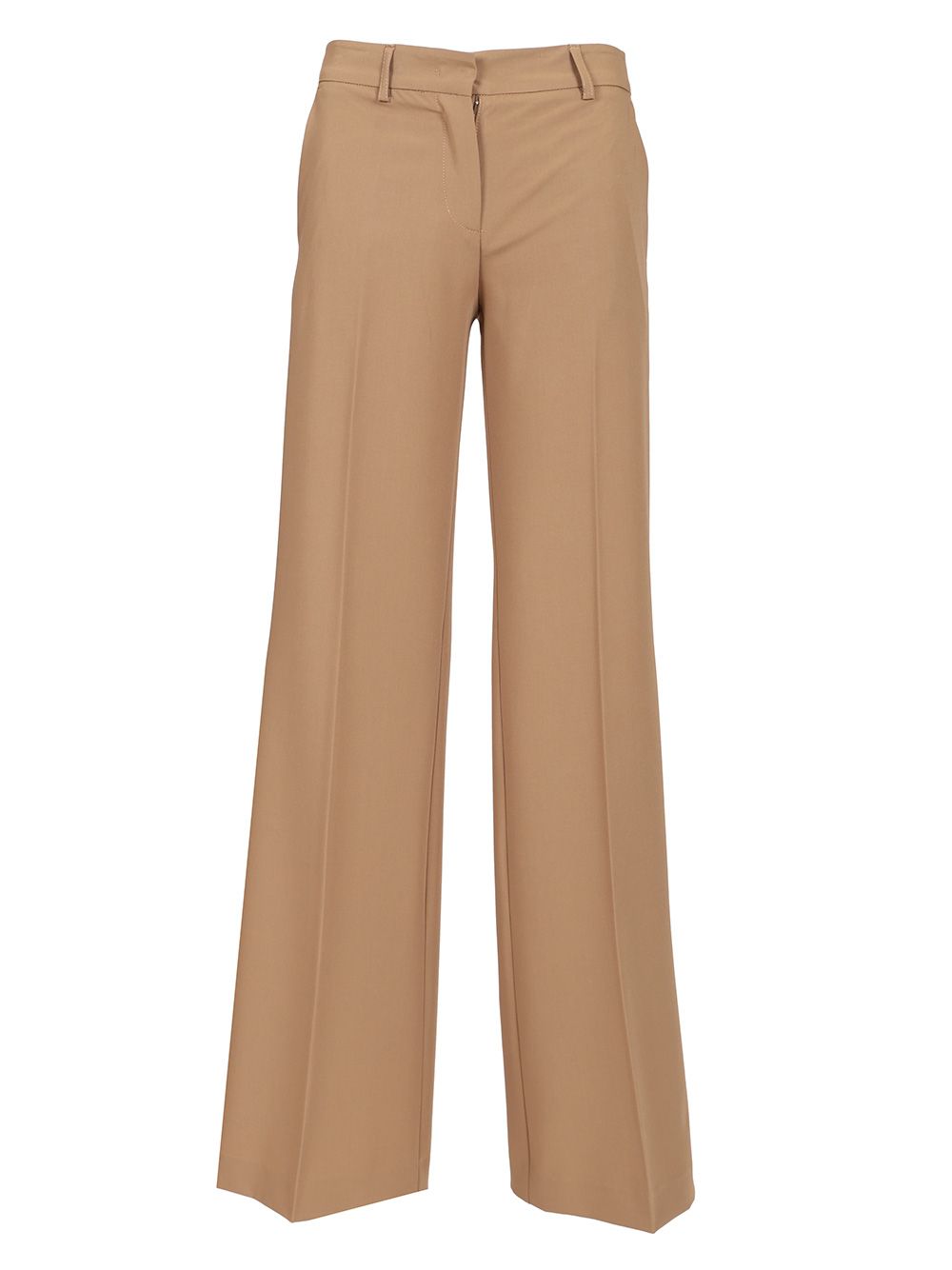 Al Duca D'Aosta Straight Trousers - Beige | 257beff1871baf96dca6d05100a6c6b184e73d00