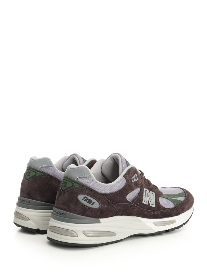 New Balance 991 Sneakers - Marrone | d6f399178eb370b6e90a55bd9810f20f4838a7ec