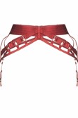 Atelier Bordelle Panel Suspender Underwear - Rosso | 408c2cdb80d66448a81003c40c4b5d4a19b7cdc2