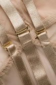 Atelier Bordelle Nude Beige Multi-Strap Adjustable Bra Underwear - Beige | 7090a59b90b7fcf5e07ab25c66b1a3862db6edb4