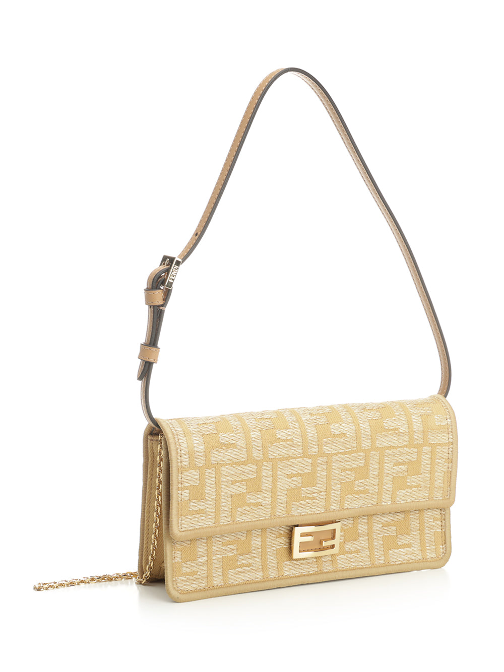 Fendi Baguette Small leather goods - Beige | 8ca289c997c6e80cb4ac256275013a6839393eb7