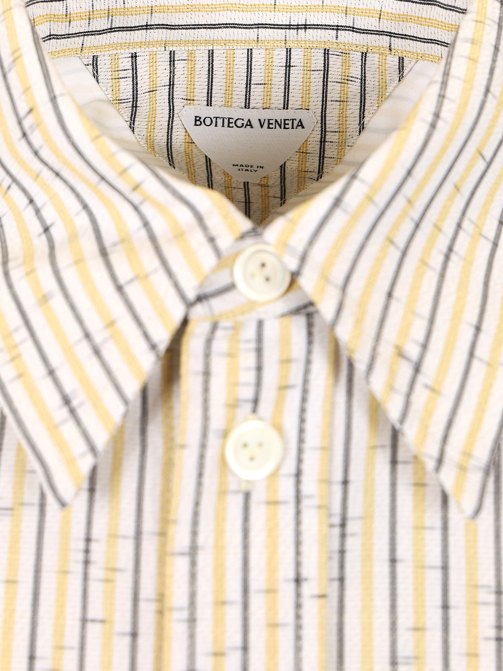 Bottega Veneta Striped Cotton And Linen Shirt Shirts - Multicolor | aa823759079b0b1cda91f163604880362c55252f