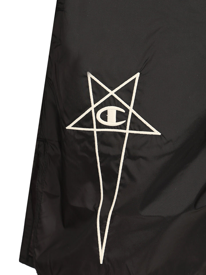 Rick Owens X Champion Bermuda Shorts With Drawstring Trousers - Nero | 0d551c84923a7579c90944ccd7e3fe52ebe10736