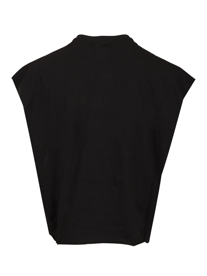 Rick Owens X Champion Cropped T-Shirt - Nero | 55c1d7b8a6f7fce1cbd0dc7b244686b672c1952e