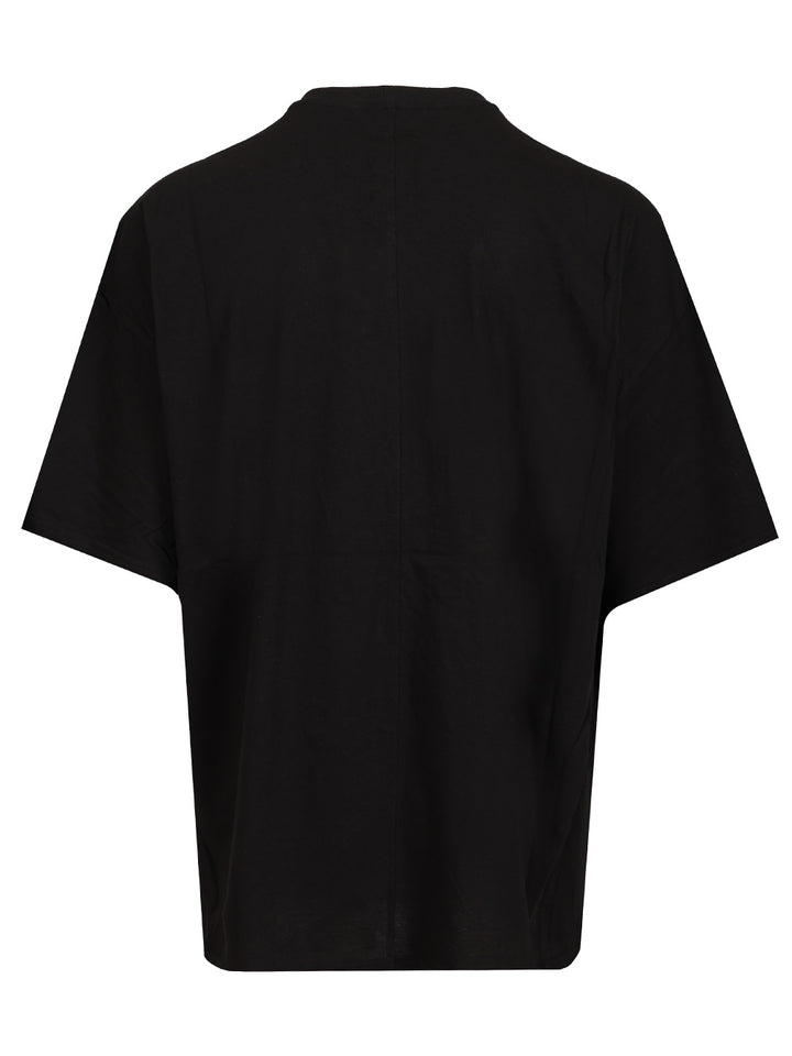 Rick Owens X Champion Cotton T-Shirt - Nero | 3e4ff03747ec5f47354af83f1475ab52a0dc3d23