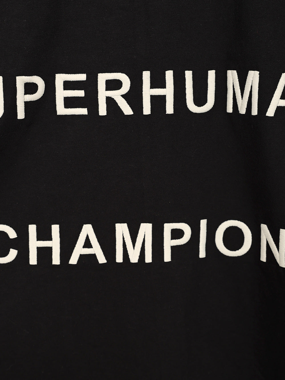 Rick Owens X Champion Cotton T-Shirt - Nero | 6e8f5ec7f2dadd0feb471518126024a2e0855179