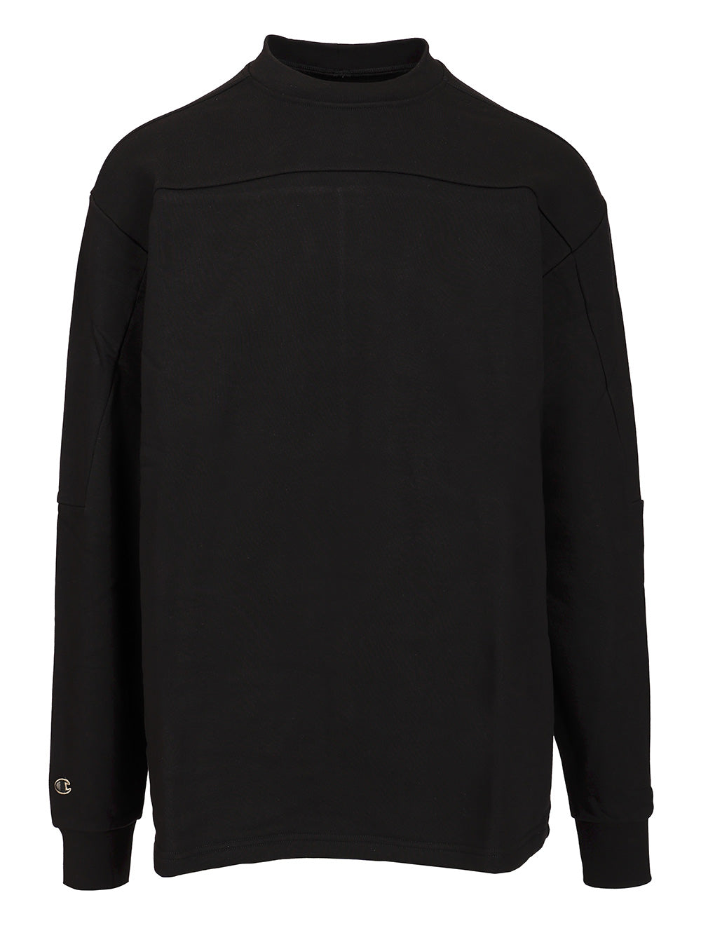 Rick Owens X Champion Cotton Sweatshirt Sweatshirts - Nero | 7e11374292a9eac5ec383e3c4a169499f27a8e97