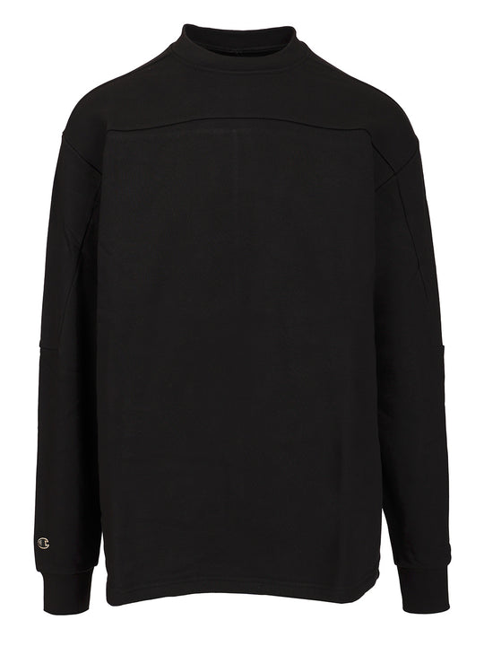 Cotton Sweatshirt Sweatshirts Nero