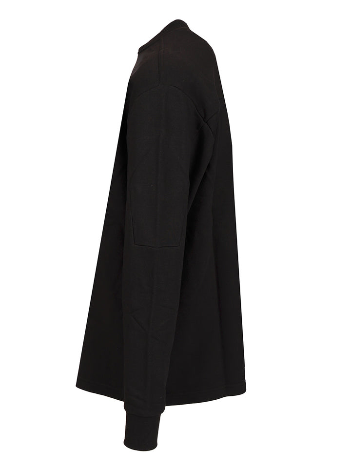 Rick Owens X Champion Cotton Sweatshirt Sweatshirts - Nero | 9ea29a95a0a2f4363afd23d7cdffc9207b0e4bcc