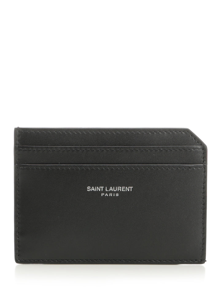 Saint Laurent Open Card Holder Wallets - Nero | d4752e7103889b6f615e14f40e828b64fedea6fc
