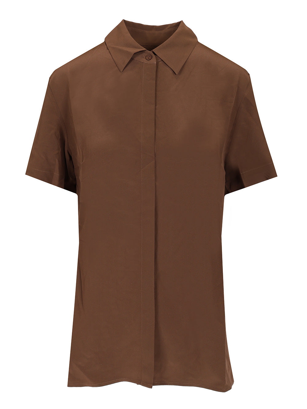 Matteau Short-Sleeved Shirt Shirts - Marrone | 9e2efe677ce53b33e331fe31f92707c60b9f5334
