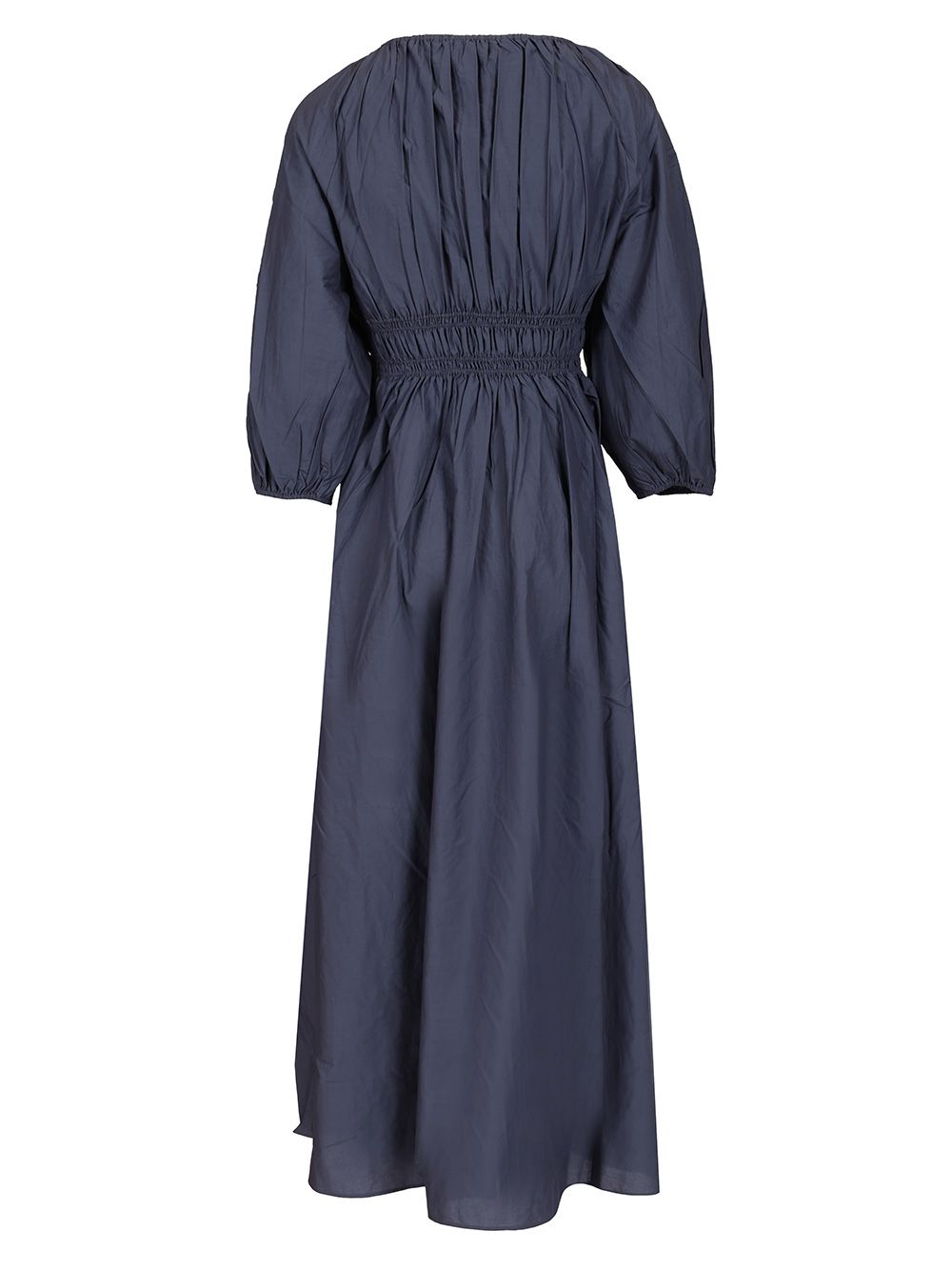 Matteau Shirred Plunge Button Dress Abiti - Blu | c79eb5ec6b0e20a38ccf4bdd9533fd6c8031e1ba