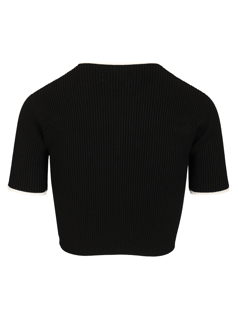 Amiri Crop T-Shirt - Nero | 9c7ab7d5eefc0150cc14c96b72cb8217f0899f18