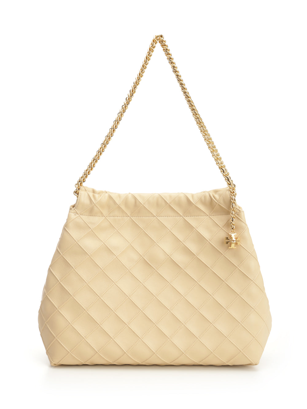 Tory Burch Fleming Bag Shoulder Bags - Beige | be91523f9d47a295eebf59d038fafd82bc3b4dc6