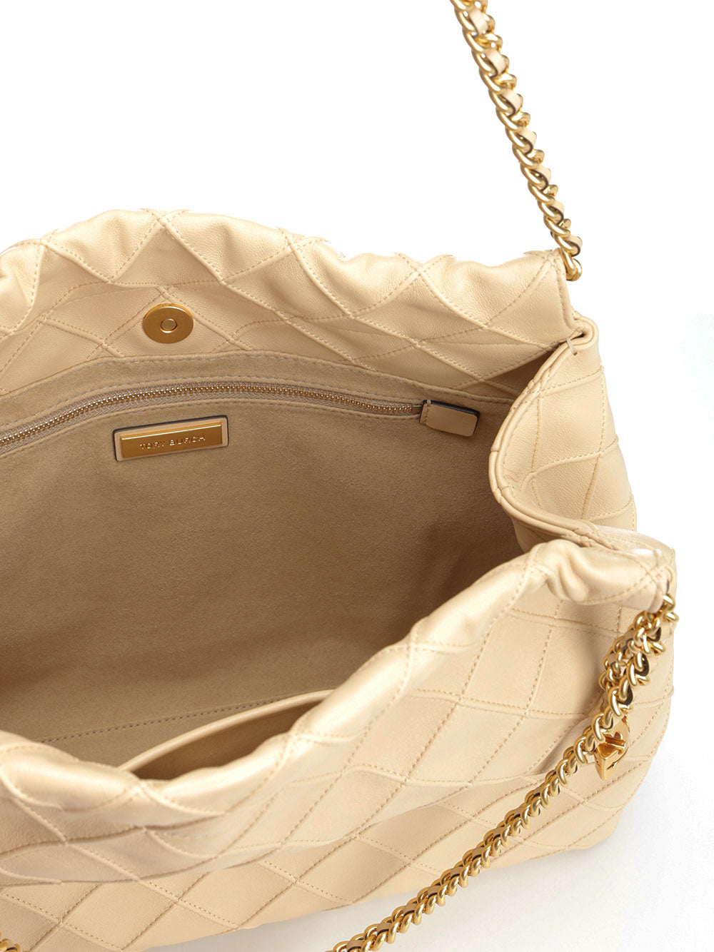 Tory Burch Fleming Bag Shoulder Bags - Beige | 90df0cfd37a08dff833fa2dcd2e1fcc035289e79
