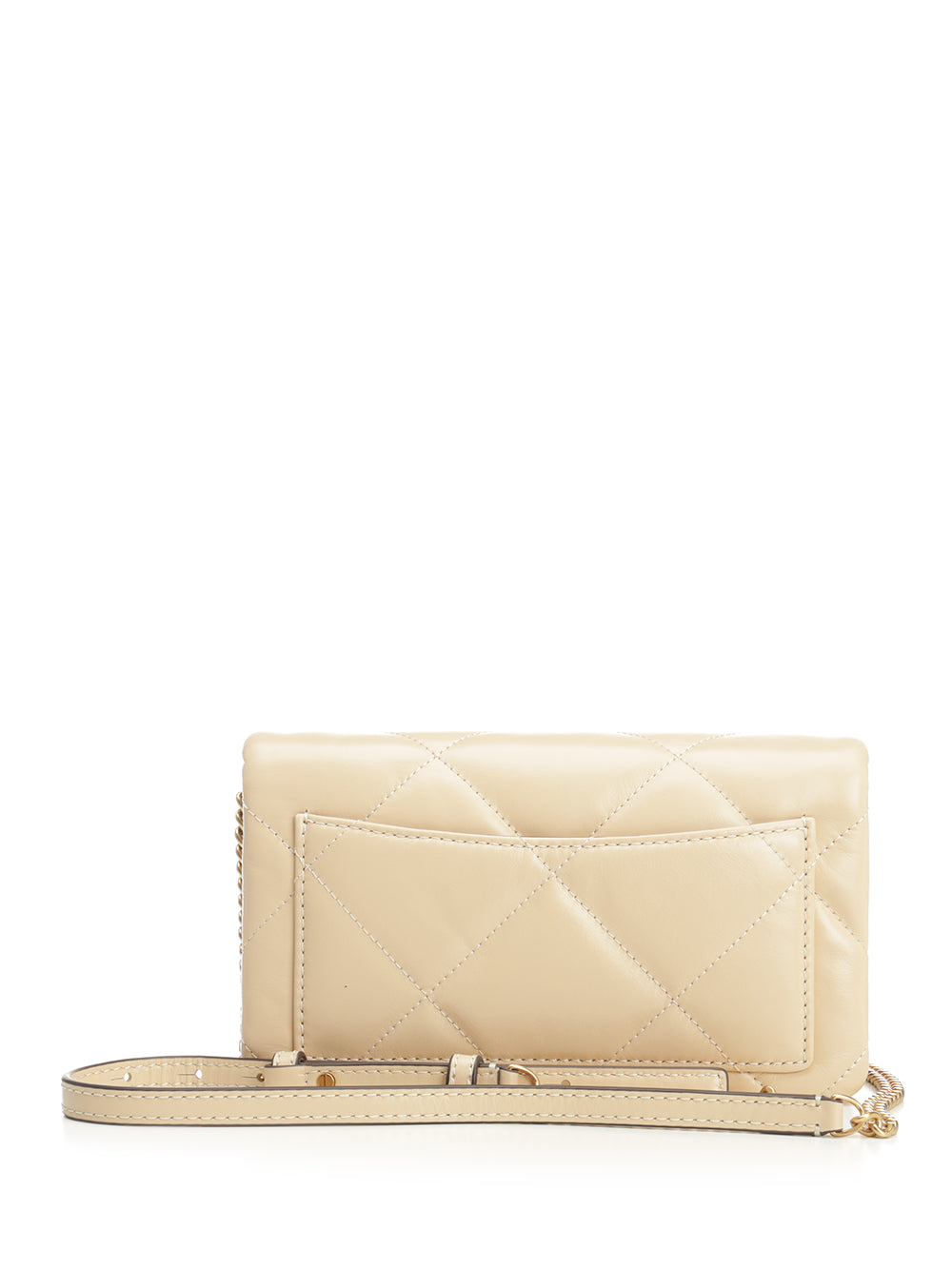 Tory Burch Kira" Chain Wallet Wallets - Beige | c0f9763ab62f2787e1b222f36e7a99f4f1a25ee8