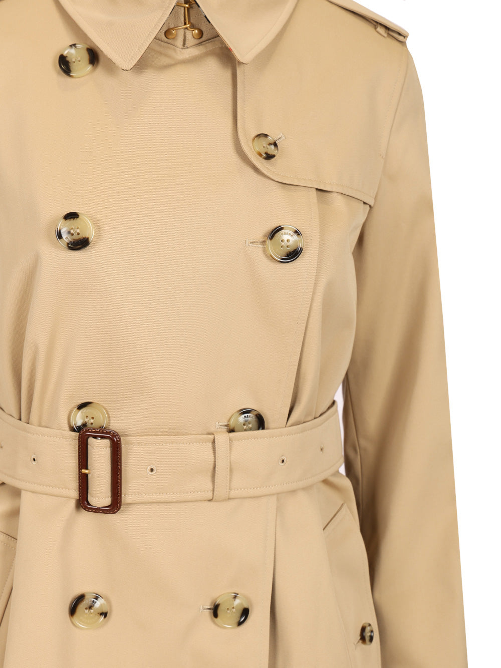 Burberry Heritage Kensington Coats - Beige | f4b59d5c838766fb0f4f97fc29020dbccba03d05
