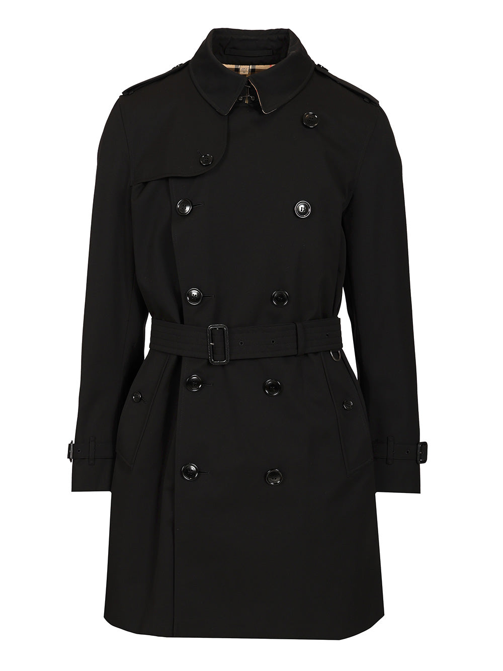Burberry The Kensington Coats - Nero | 58eaaf31658e1e8243b3adb80131540e6530f610