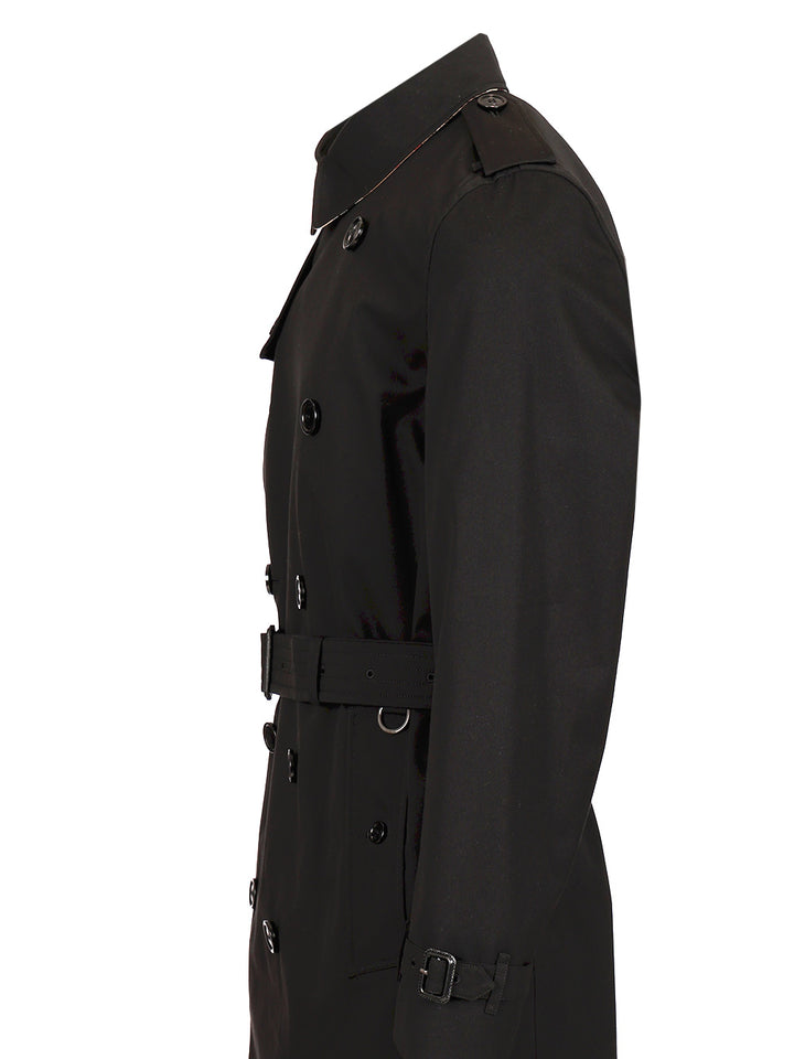 Burberry The Kensington Coats - Nero | 9d25608db667a143f04f1fbab64cf1c7eee4222d