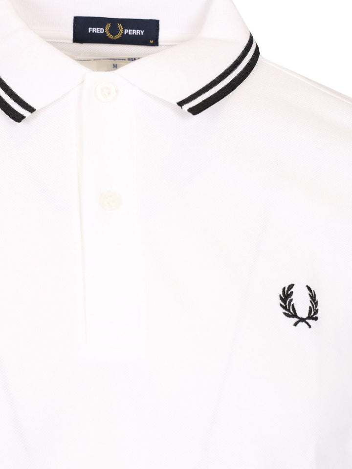 Comme Des GarçOns Shirt Polo Comme Des Garçons Shirt X Fred Perry T-Shirt - Bianco | 2fffbff5a7a11bdf33892ee7e0b6b801a89c3cb9